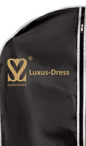 Luxussize - Kleidersack Kleiderhülle Gold-Edition - LUXUS-DRESS - 100cm x 58 cm…